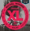 D'Addario EXL157 Nickel Wound Electric Guitar Strings, Baritone Medium, 13-62