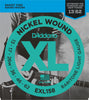 D'Addario EXL158 Nickel Wound Electric Guitar Strings, Baritone Light, 13-62