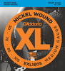 D'Addario EXL160S Nickel Wound Bass Guitar Strings, Medium, 50-105, Short Scale