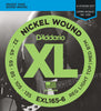 D'Addario EXL165-6 6-String Nickel Wound Bass Guitar Strings, Custom Light, 32-135, Long Scale