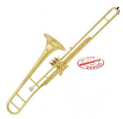 Fever Valve Gold Bb Trombone with Case and Mouthpiece