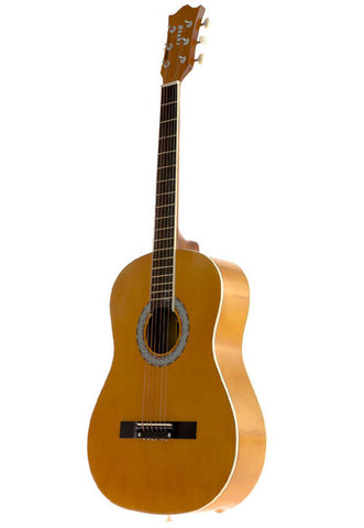 Fever 3/4 Size Acoustic Guitar 38 Inches Brown, FV-030-BW