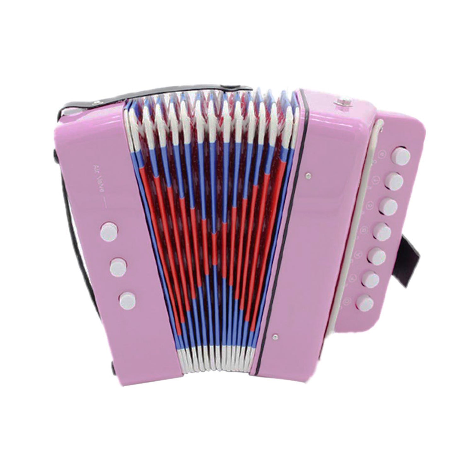 D’Luca Child Button Accordion Pink
