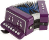 D’Luca Child Button Accordion Purple