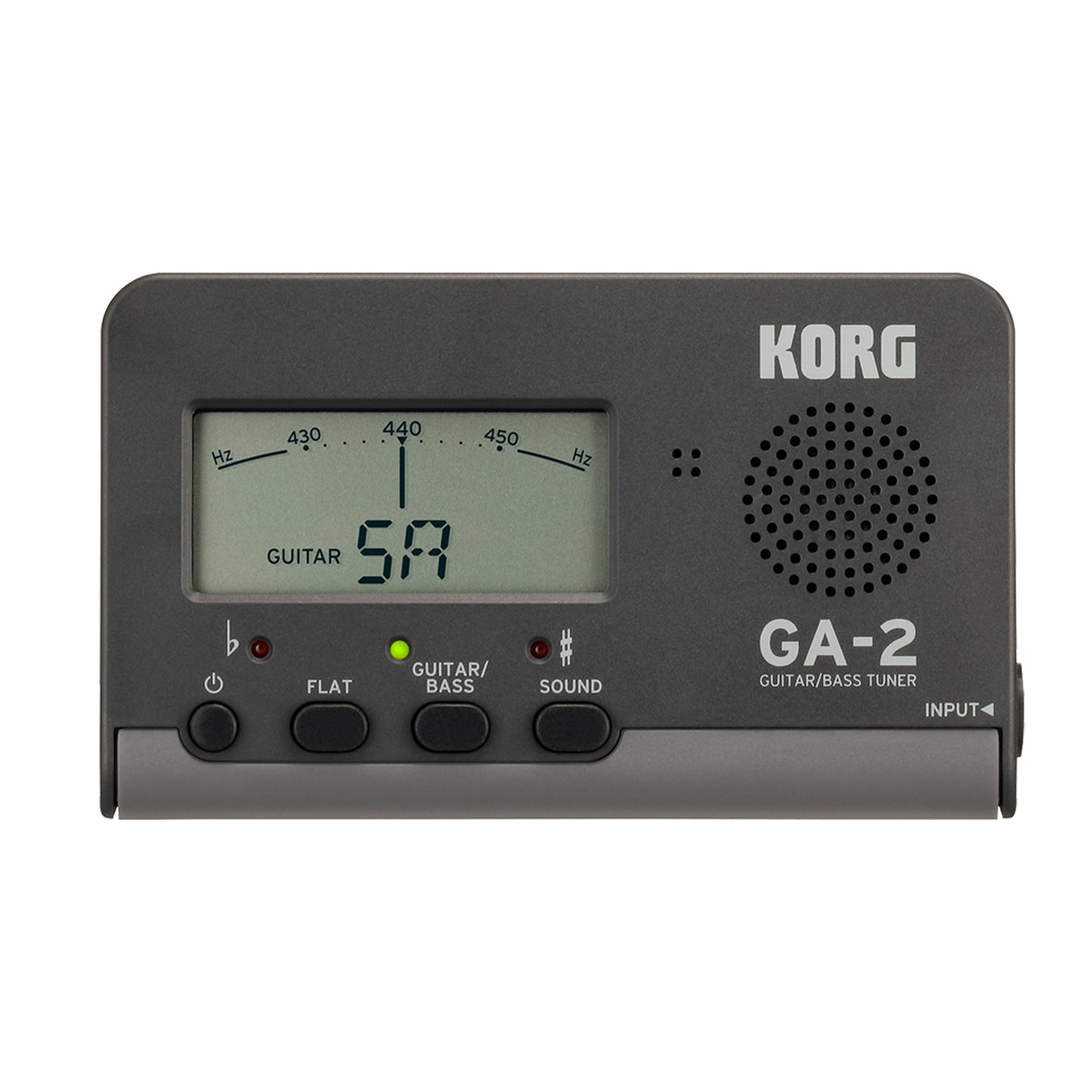 Korg Handheld Guitar And Bass Tuner, Black