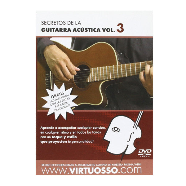 Virtuosso Curso De Guitarra Acústica Vol.3
