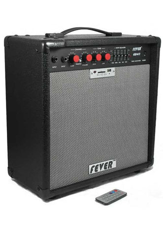 Fever 40 Watts Bass Combo Amplifier with USB and SD Audio Interface with Remote Control