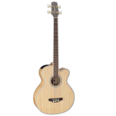 Takamine GB72CE Acoustic Electric Bass Guitar, Natural Gloss