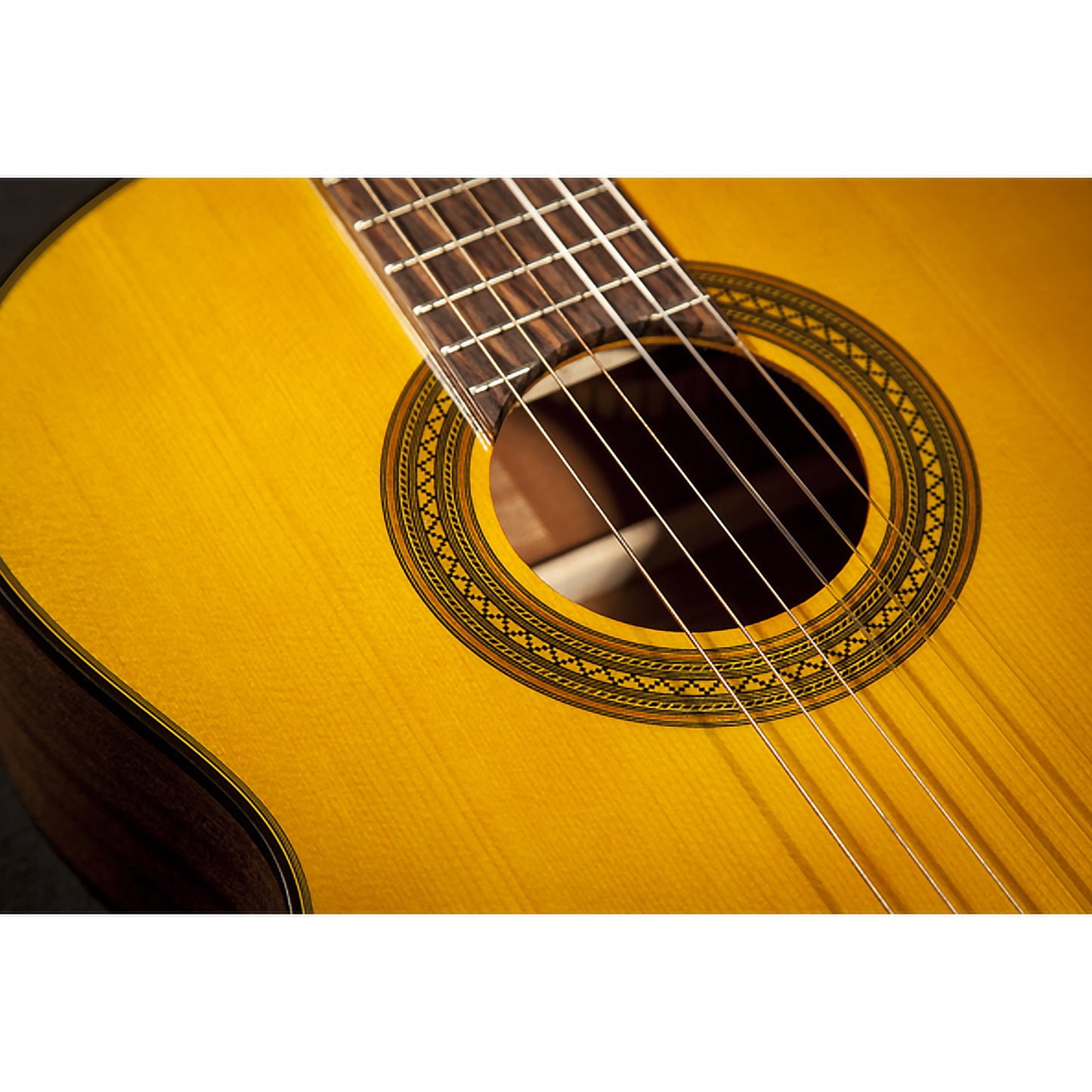Takamine GC1CE Classical Cutaway Acoustic Electric Guitar, Natural Gloss