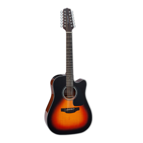 Takamine GD30CE-12 BSB Dreadnought 12 String Acoustic Electric Guitar, Sunburst