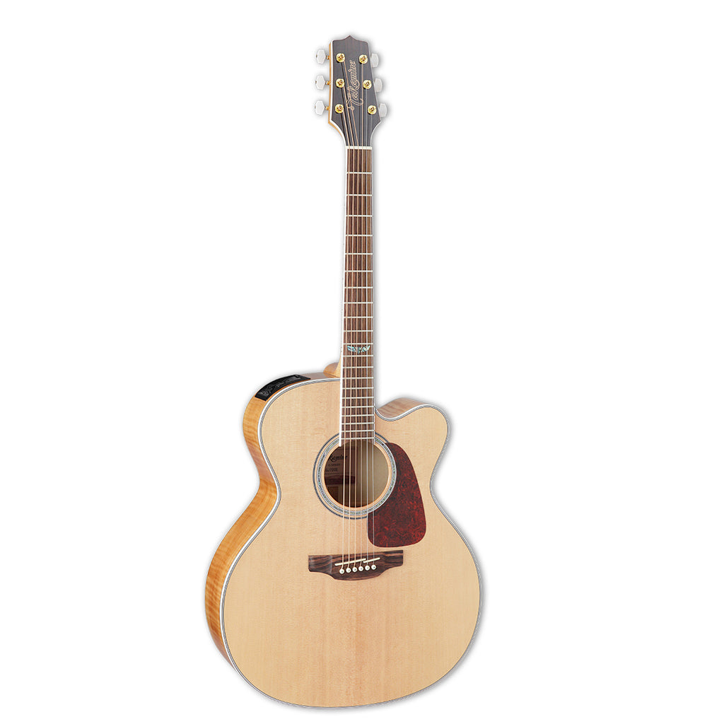 Takamine GJ72CE NAT Jumbo Cutaway Acoustic Electric Guitar, Gloss Natural