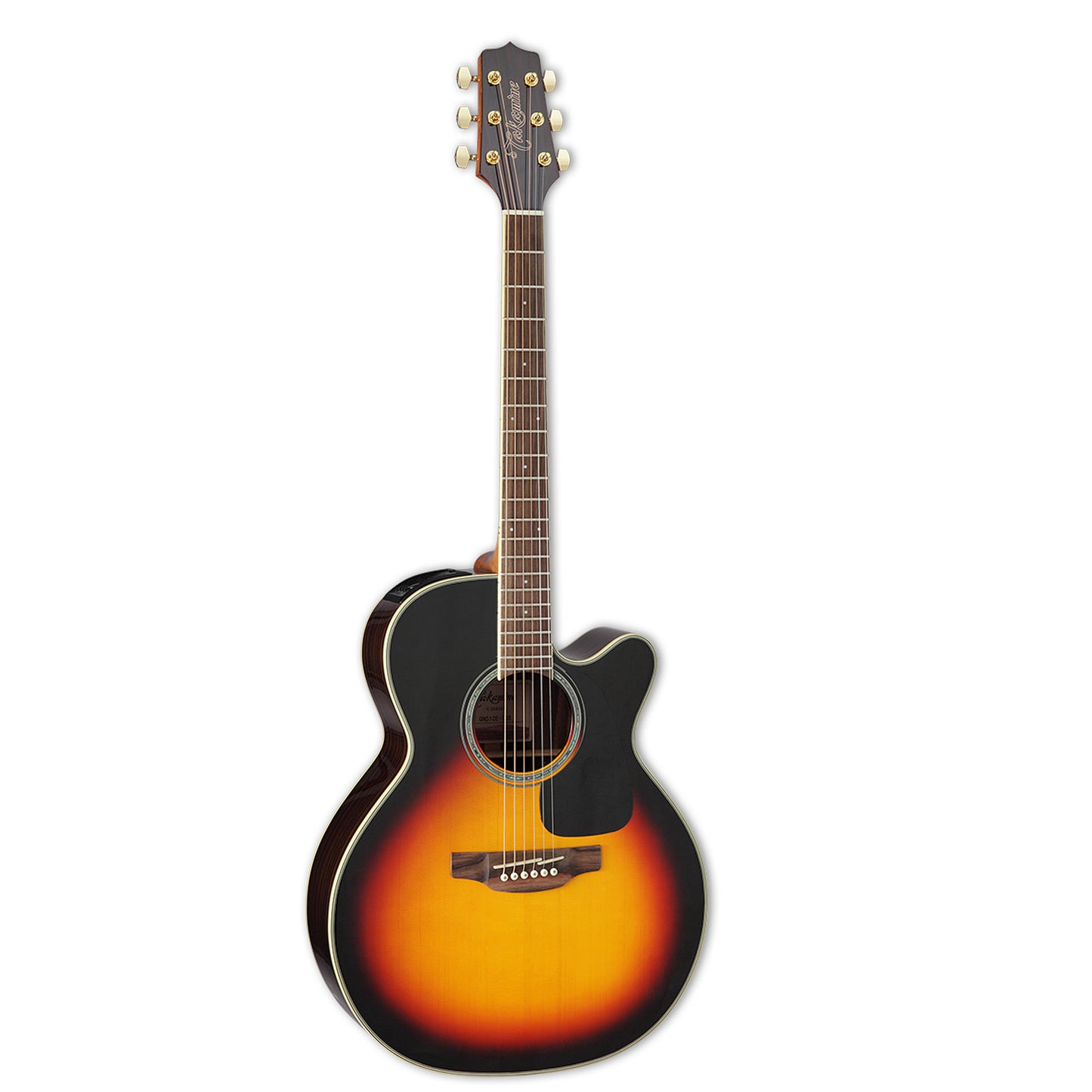 Takamine GN51CE NAT NEX Cutaway Acoustic Electric Guitar, Gloss Brown Sunburst