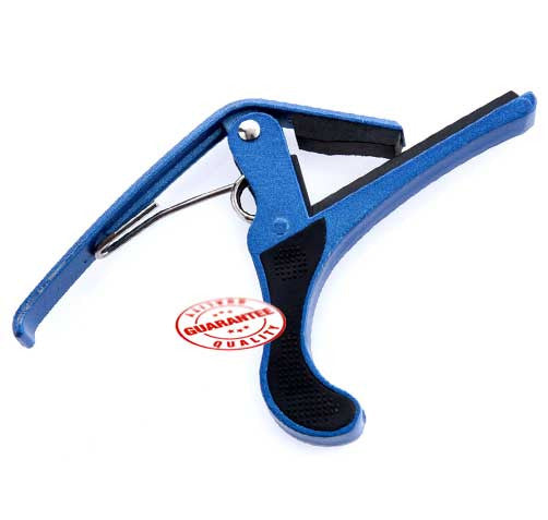 Fever Acoustic and Electric Guitar Capo Blue