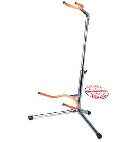 Stageline Budget Guitar Stand, Chrome