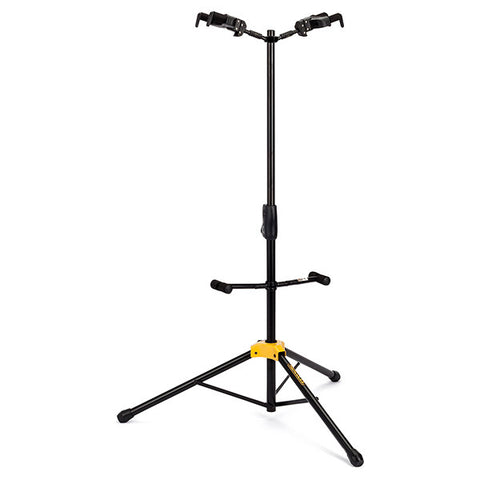 Hercules Duo Guitar Stand With Folding Neck & Backrest