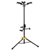 Hercules Tri Guitar Stand With Folding Neck & Backrest