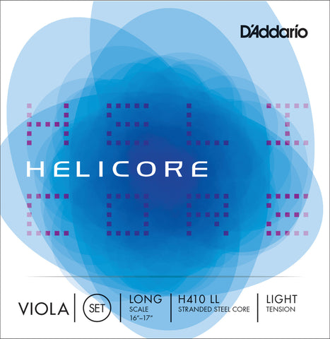 D'Addario Helicore Viola String Set, Long Scale, Light Tension