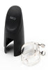 H-Ligature & Cap, Bass Clarinet for Selmer-style Mouthpieces, Silver-plated