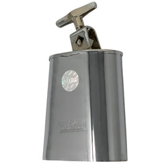 D'Luca made by Herch 5 Inch Chrome Finish Steel Banda Cowbell Cencerro