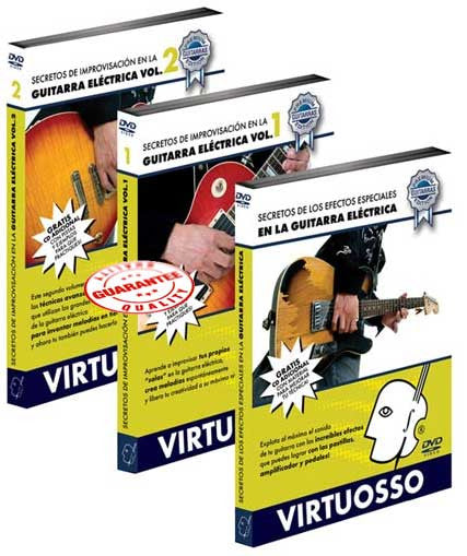 Virtuosso Curso De Improvisación Guitarra Eléctrica Vol.1