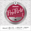 D'Addario Pro-Arte Cello Single D String, 1/2 Scale, Medium Tension