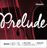 D'Addario Prelude Bass String Set, 1/4 Scale, Medium Tension