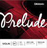 D'Addario Prelude Violin String Set, 1/4 Scale, Medium Tension