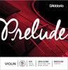 D'Addario Prelude Violin Single G String, 4/4 Scale, Medium Tension