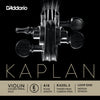 D'Addario Kaplan Golden Spiral Solo Loop End Violin Single E String, 4/4 Scale, Medium Tension