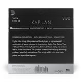 D'Addario Kaplan Vivo Viola String Set, Short Scale, Medium Tension