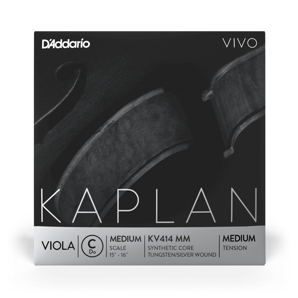 D'Addario Kaplan Vivo Viola C String, Medium Scale, Medium Tension