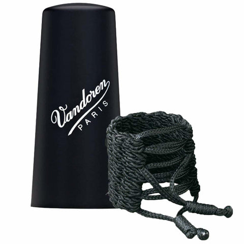 Vandoren Klassik Ligature and Plastic Cap for Bb Clarinet