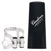 Vandoren M|O Ligature and Plastic Cap for Bb Clarinet, Pewter Finish