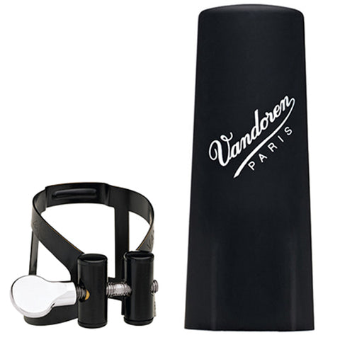 Vandoren M|O Ligature and Plastic Cap for Alto Clarinet, Black Finish