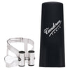 Vandoren M|O Ligature and Plastic Cap for Bass Clarinet, Pewter Finish