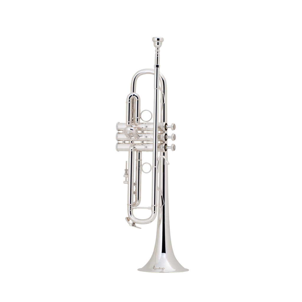 Bach Stradivarius New York #7 Series Pro Bb Trumpet Outfit, Silver Pated