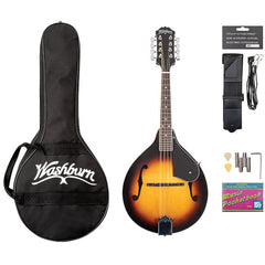 Washburn M1K A-Style Mandolin Kit Tobacco Sunburst