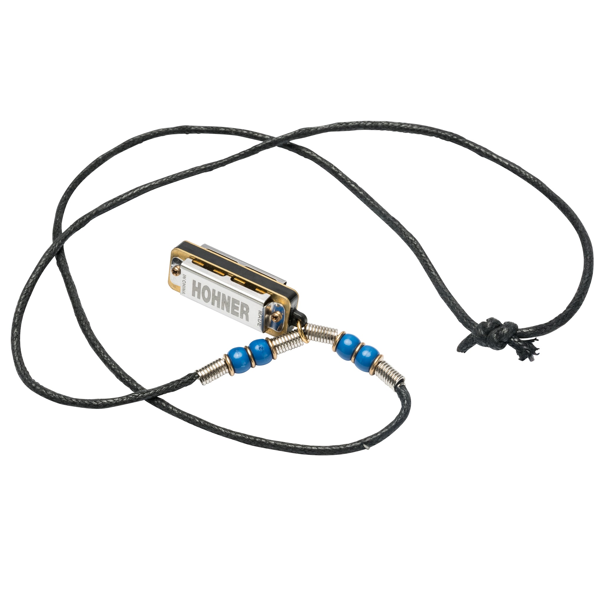 Hohner Mini Harmonica Necklace Dark Blue 