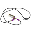 Hohner Mini Harmonica Necklace Purple