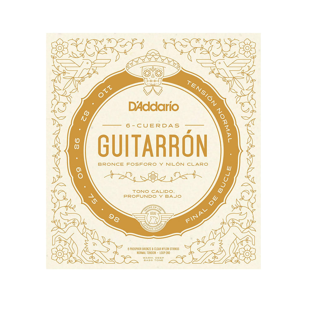 D’Addario MG10N Guitarrón Normal Tension Strings