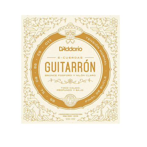 D’Addario MG10N Guitarrón Normal Tension Strings