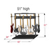 D'Luca Free Standing Modular Guitar Display Single Tier