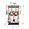 D'Luca Free Standing Modular Guitar Display Double Tier