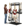 D'Luca Free Standing Modular Guitar Display Double Tier