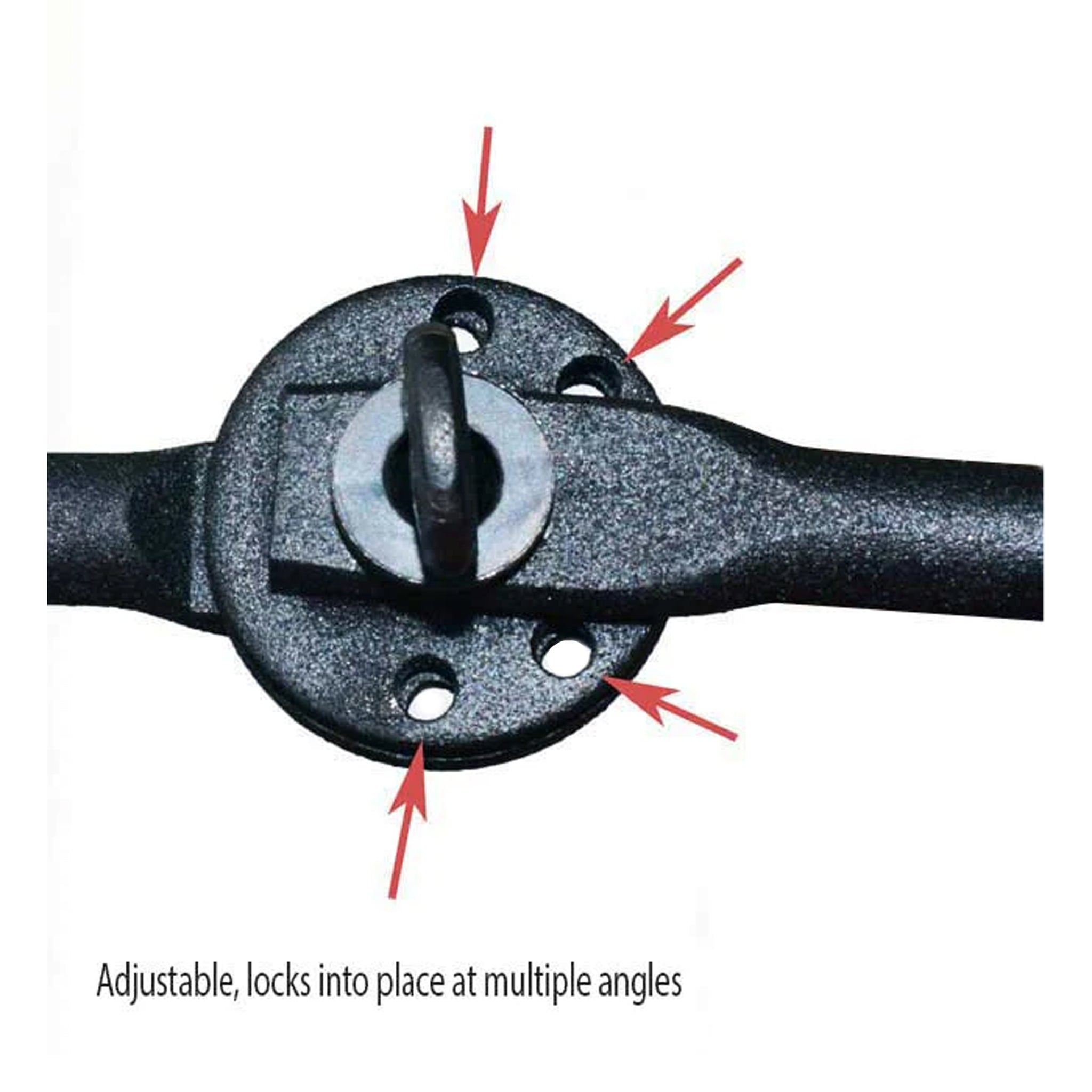 D'Luca 3" Banjo Hanger Adjustable Fits Slatwall And Peg Wall