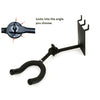 D'Luca 3" Standard Guitar Hanger Adjustable Fits Slatwall And Peg Wall