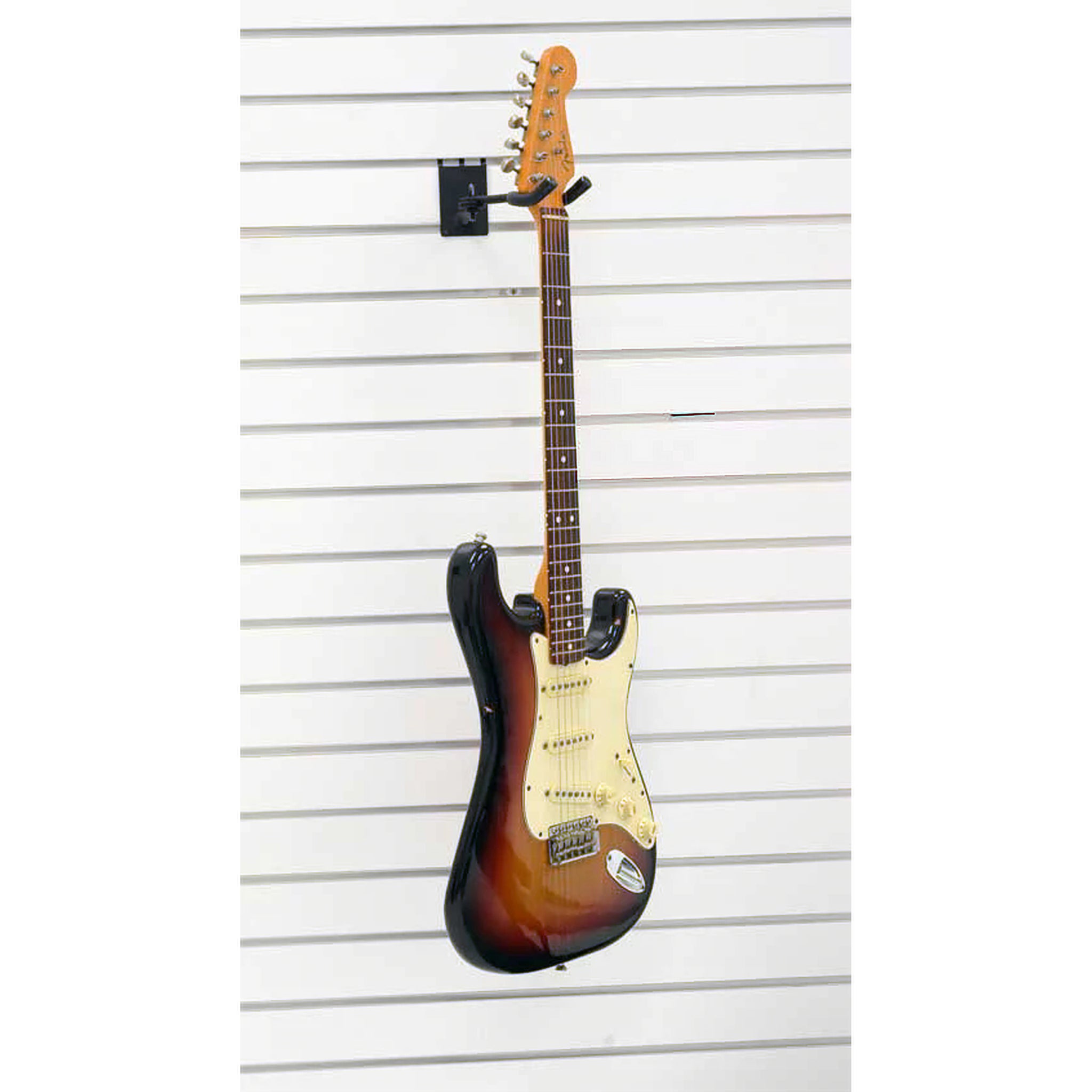 D'Luca 7" Standard Guitar Hanger Adjustable Fits Slatwall And Peg Wall