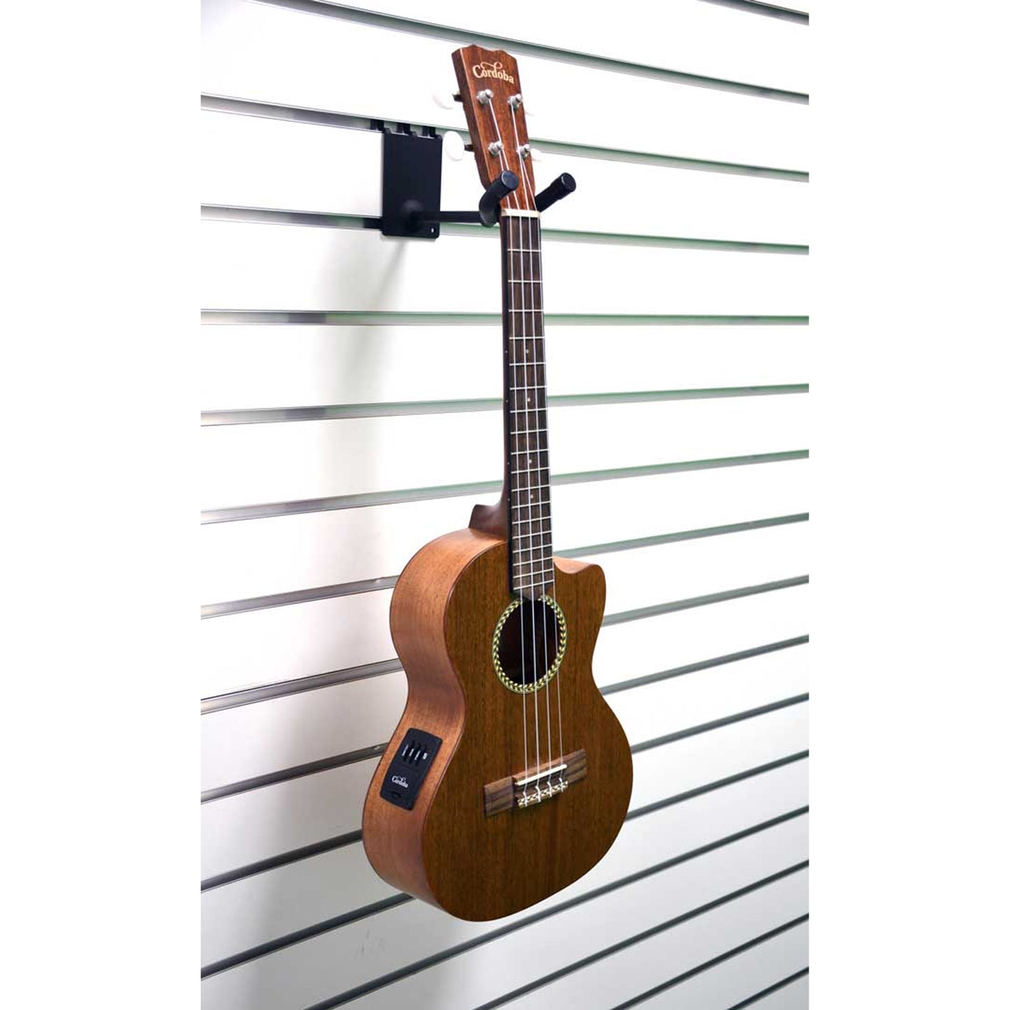 D'Luca 4" Ukulele / Mandolin Hanger Fits Slatwall And Peg Wall