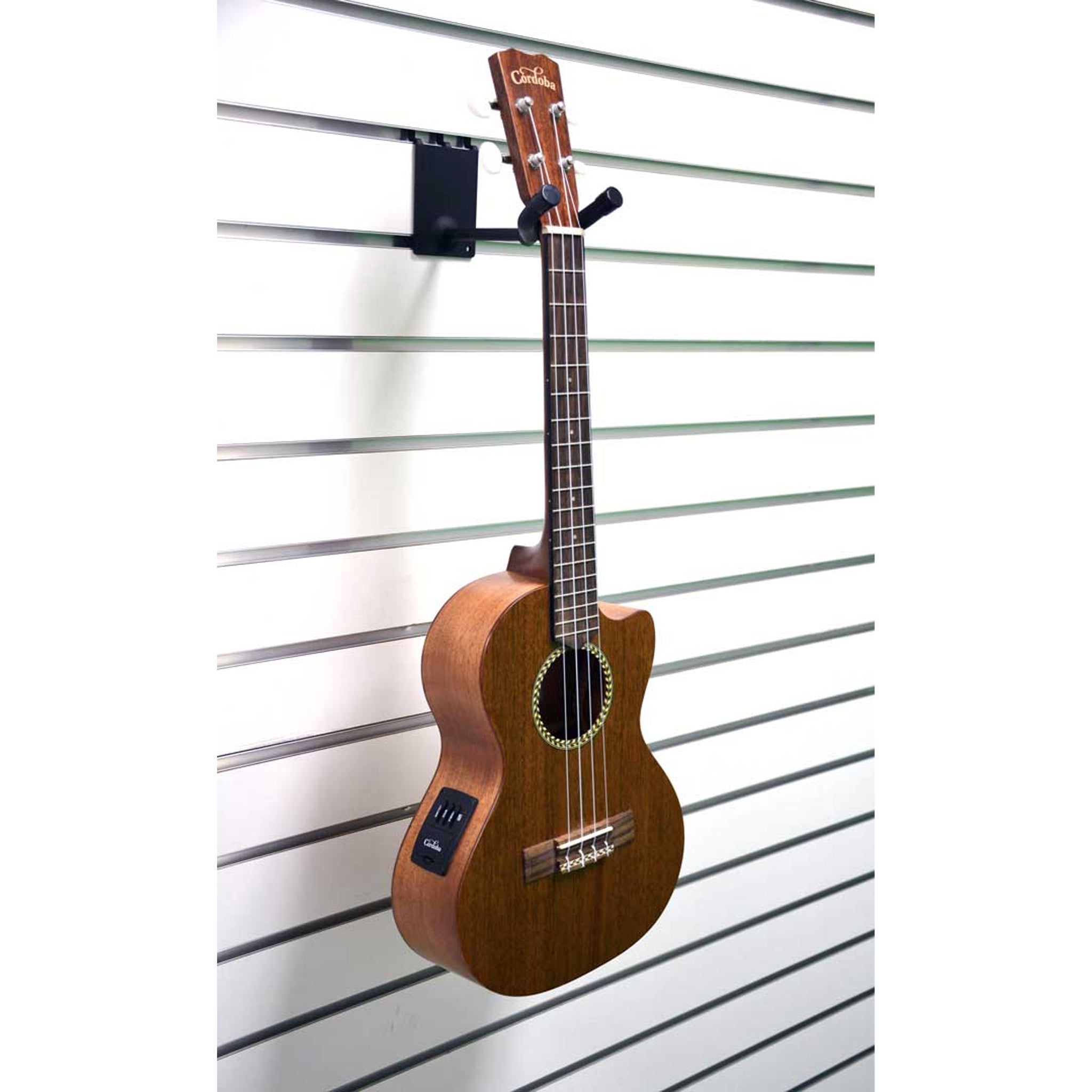 D'Luca 4" Ukulele / Mandolin Hanger Fits Slatwall And Peg Wall