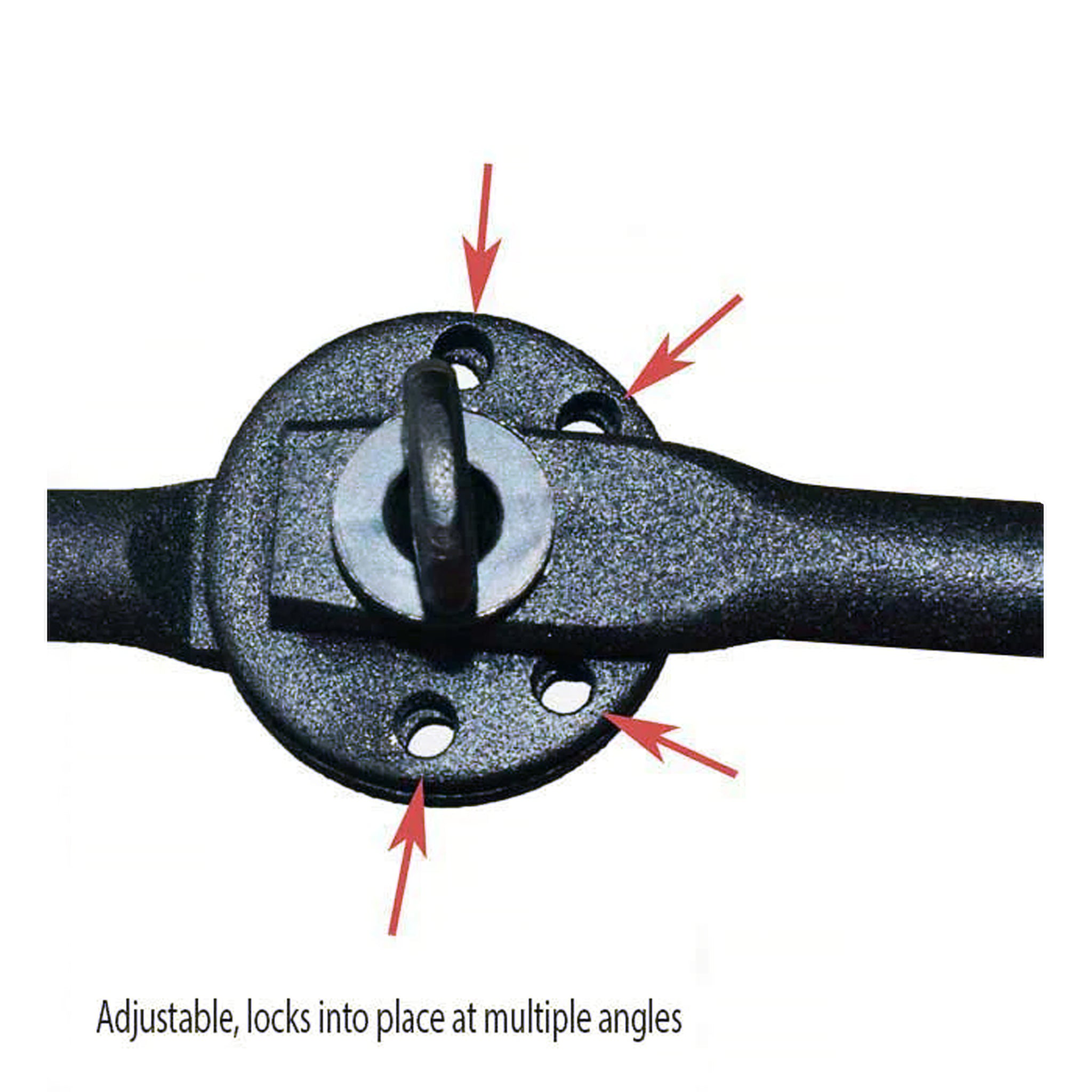 D'Luca 7" Violin / Viola Hanger Adjustable Fits Slatwall And Peg Wall